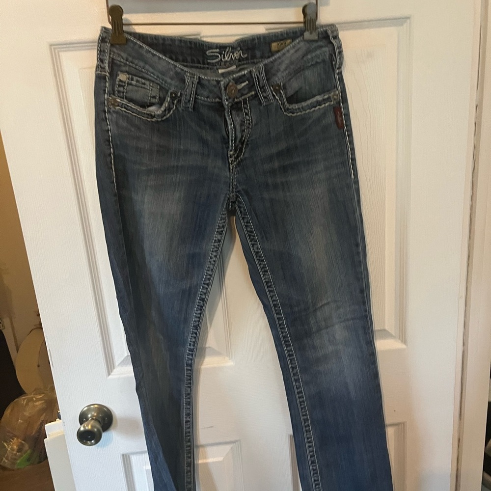 Silver Jeans, Aiko brand, capris, size 29x33 - Picture 1 of 8